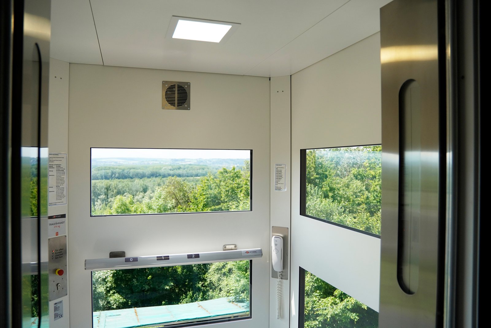 Interno cabina Quattro Porte