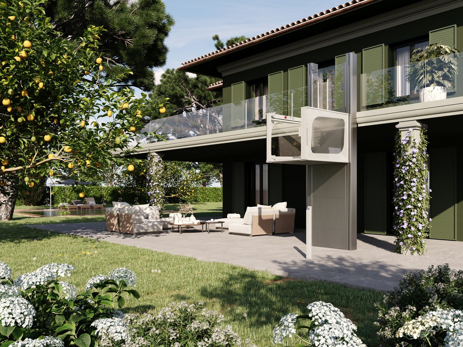 Easy Plat piattaforma elevatrice esterna Easelife