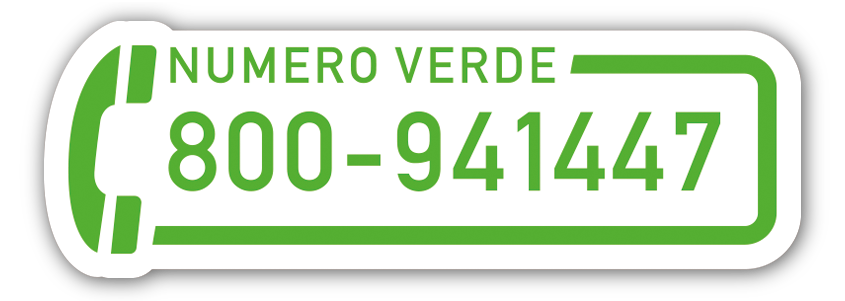 Numero Verde Gratuito 800 941 447
